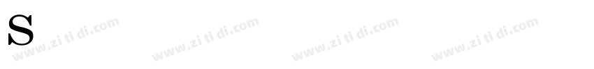 SchlbkCyrillicBT Bol字体转换
